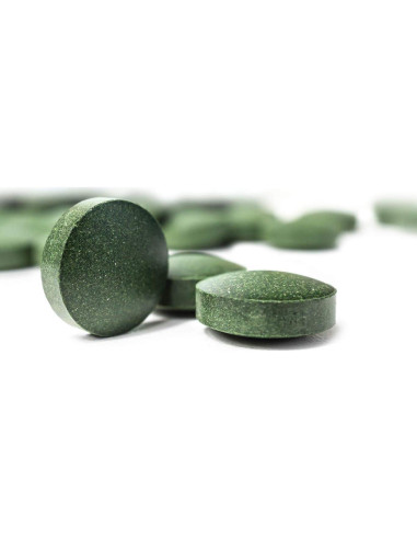 Tabletas de Spirulina y Chlorella Orgánica On Target Living 1000 Uds