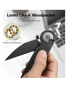 Cuchillo Plegable CIVIVI Starflare 8.38 cm Nitro-V Aluminio 2