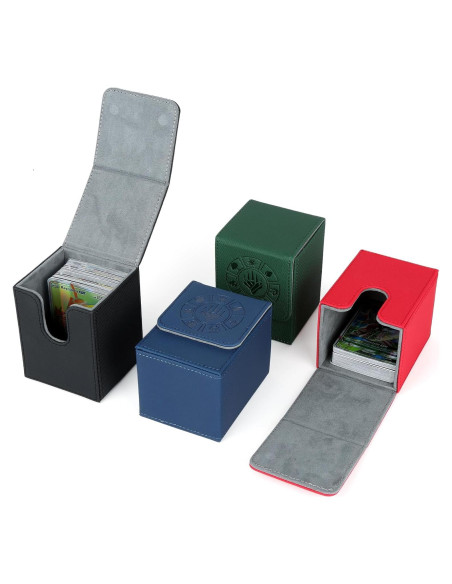 Caja de Barajas Arkeiliy 4 Paquete con 200 Fundas para Cartas