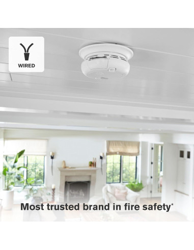 Alarma Combinada de Humo y Monóxido Primera Alerta SMCO100V-AC