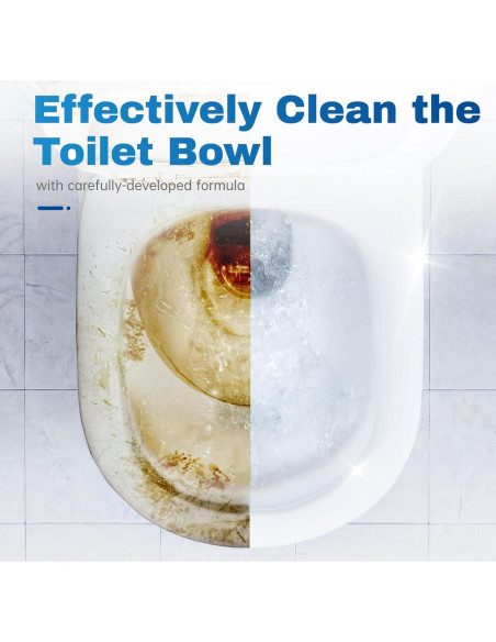 Tabletas Limpiadoras de Inodoro Vacplus 30 Unidades con Blanqueador