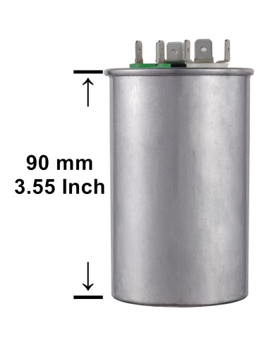 Capacitor de Arranque Dual BOJACK CBB65 40+5uF 370V/440V