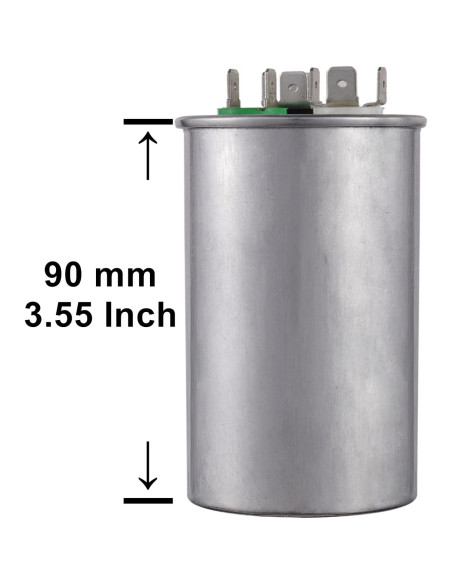 Capacitor de Arranque Dual BOJACK CBB65 40+5uF 370V/440V