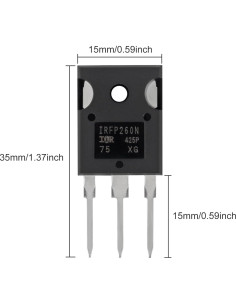 Transistores MOSFET N-Canal ACEIRMC IRFP260 50A 200V 20pcs 2