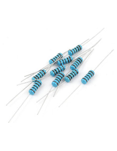 Resistores de Película Metálica Uxcell 100 Ohm 1W 10 Piezas