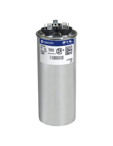 Capacitor Genteq 35/5 MFD 440V Montaje a través de orificio