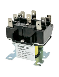 Relé General ClimaTek 24V Doble Polo Reemplazo Universal