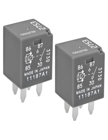 Relés Automotrices Casalytics 12VDC 20A Paquete de 2 para Chevy Cadillac