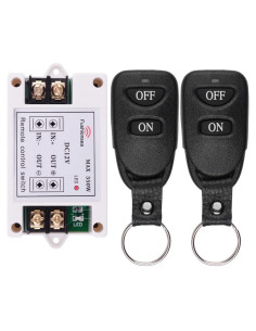 Relé Inalámbrico DC 12V 40A Fushionsea con Control Remoto