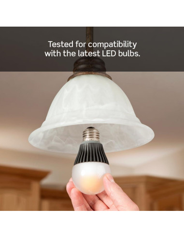 Atenuador de lámpara de mesa Leviton TBL03-10E 300W Negro