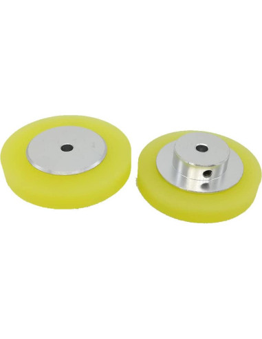 Ruedas de Medidor CALT 200mm Poliuretano 2 Piezas