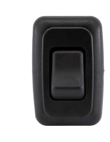 Interruptor On-Off SPST 12V Negro para RV y Remolques