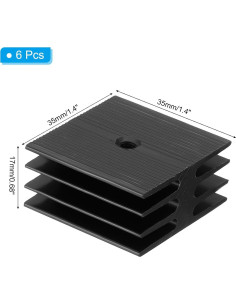 Diodo Rectificador PATIKIL 6 Pcs 35x35mm AC a DC 2