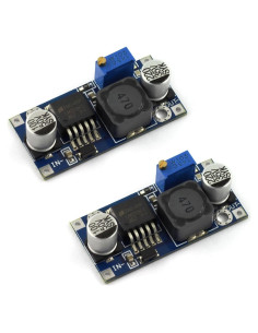 Regulador de Voltaje LM2596 HJTOOK 2PCS Ajustable 3.2V-40V