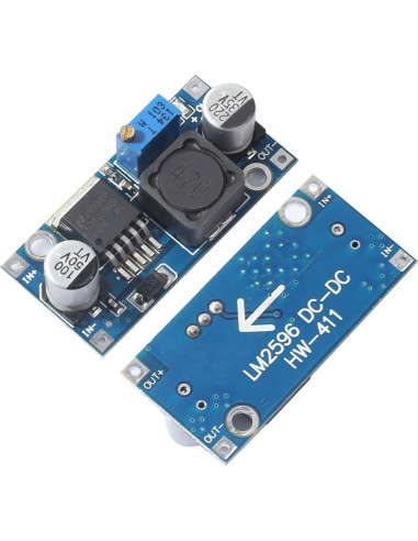 10 Módulos Convertidores Buck LM2596 DEVMO DC-DC 3-40V a 1.5-35V