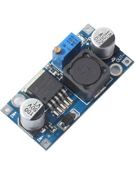 10 Módulos Convertidores Buck LM2596 DEVMO DC-DC 3-40V a 1.5-35V