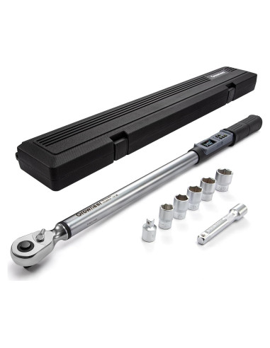 Llave de Torque Digital GROWNEER 1/2'' 17-340 Nm con Buzzer