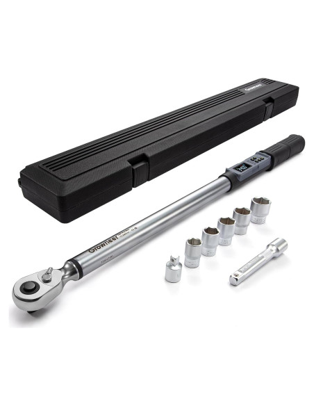 Llave de Torque Digital GROWNEER 1/2'' 17-340 Nm con Buzzer