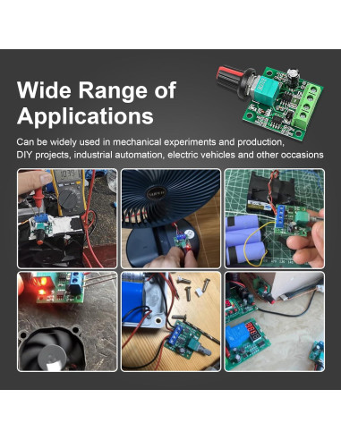 Controlador de Velocidad PWM Z.Hen 1.8V-12V 2A 30W - 2 Pcs