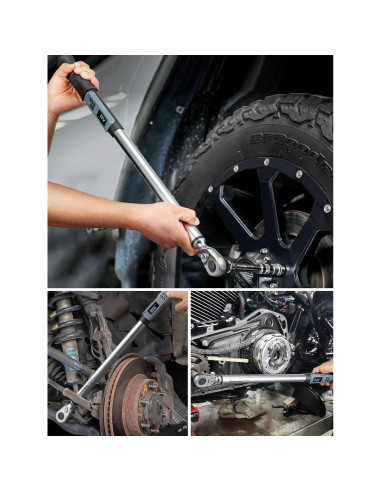 Llave de Torque Digital GROWNEER 1/2'' 17-340 Nm con Buzzer