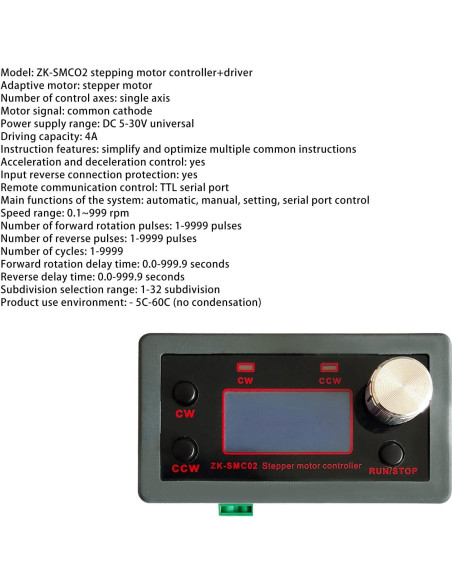 Controlador de Motor Paso a Paso Grandes Olas 5-30V 4A