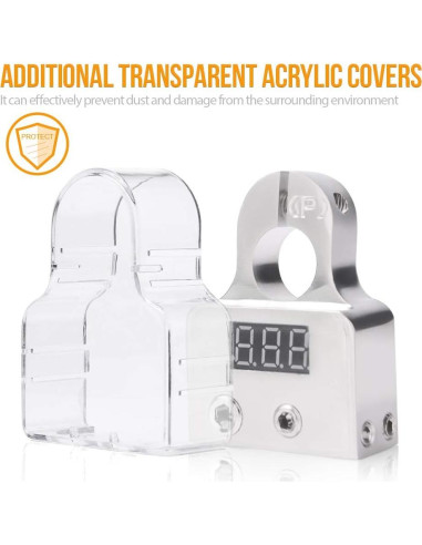 Conectores de terminal de batería MNJ Motor con voltímetro 12-24V