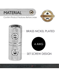 Conector de Terminal de Empalme Conext Link WCT4N-2 Paquete de 2 2