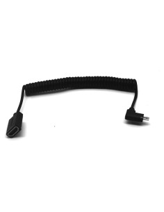 Cable HDMI 2.0 4K MOTONG a Micro HDMI 1.8M ángulo izquierdo