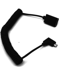 Cable HDMI 2.0 4K MOTONG a Micro HDMI 1.8M ángulo izquierdo 2