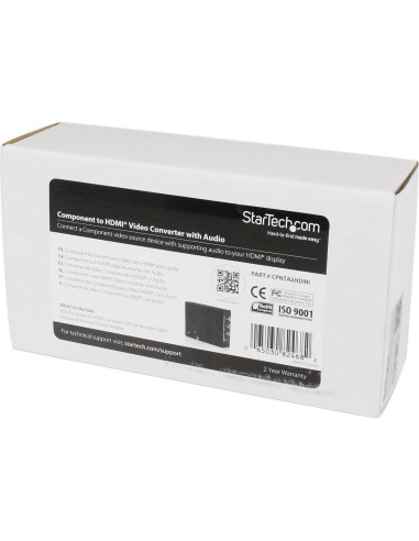Convertidor de Componente a HDMI StarTech CPNTA2HDMI 1080p