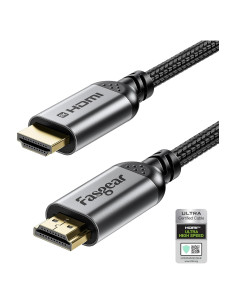 Cable HDMI 2.1 Fasgear 2m Ultra Alta Velocidad 8K@60Hz