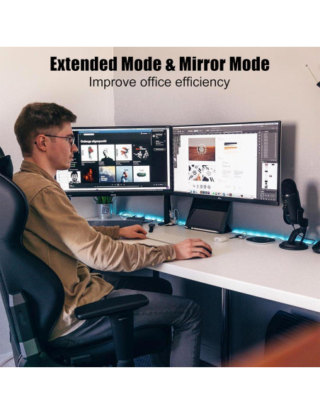 Cables HDMI 2.0 de 1.52m - Paquete de 5 - Soporta 4K 60Hz