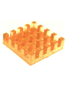 Kit Disipadores de Calor Cobre Easycargo 15mm 4 Piezas + Cinta 3M