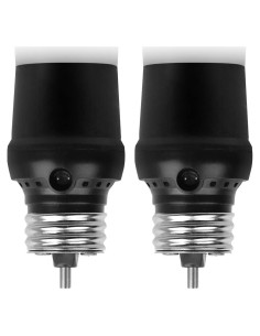 Adaptador de Enchufe con Sensor de Luz DUOXIENIA 3.3x8.6cm