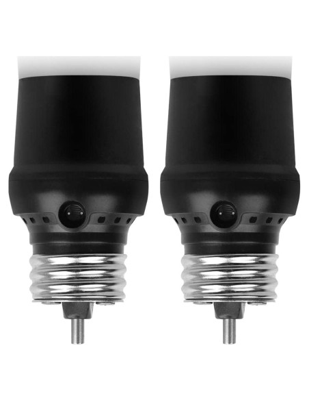 Adaptador de Enchufe con Sensor de Luz DUOXIENIA 3.3x8.6cm