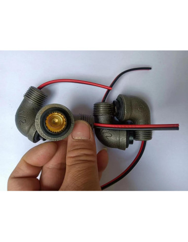 Soporte de lámpara de hierro fundido DIY Bowen E12 75W