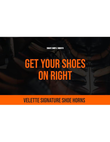 Calzador Largo y de Viaje Velette - 41.91 cm y 19.05 cm