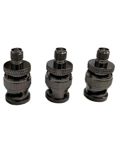 Adaptador Coaxial SMA Femenino a BNC Masculino 3-Pack - Chiko