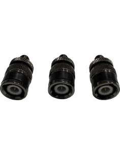 Adaptador Coaxial SMA Femenino a BNC Masculino 3-Pack - Chiko 2