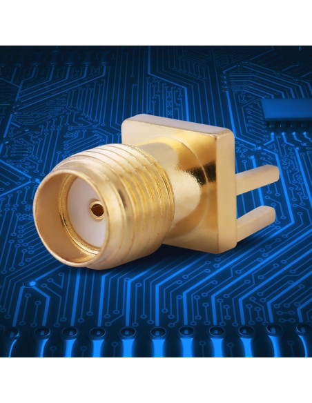 Conector Jack SMA Femenino YWBL-WH 10 Pcs 50 Ohm Latón