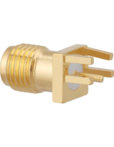 Conector Jack SMA Femenino YWBL-WH 10 Pcs 50 Ohm Latón