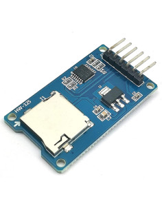 FainWan 2PCS Placa de Expansión Micro SD SPI 6 Pines 2