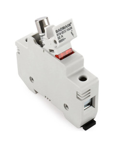 Portafusibles RT18-32 Baomain con 10 Fusibles Cerámicos 2A 2