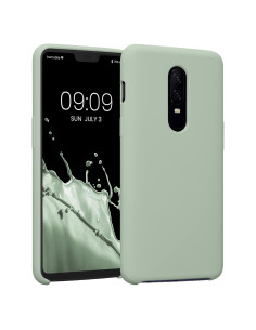 Funda de Silicona TPU KW-Commerce para OnePlus 6 - Verde Gris