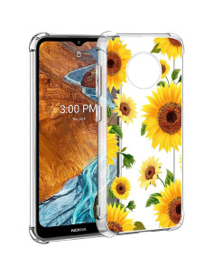 Paquete de 3 Fundas TPU Transparentes para Nokia G300 5G 2