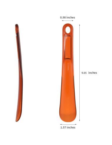 Calzador de Plástico YIZIYAOH 23cm Ultra-Ligero con Agujero