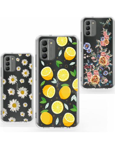 Paquete de 3 Fundas TPU para Nokia G400 5G N1530DL - Protección Clara