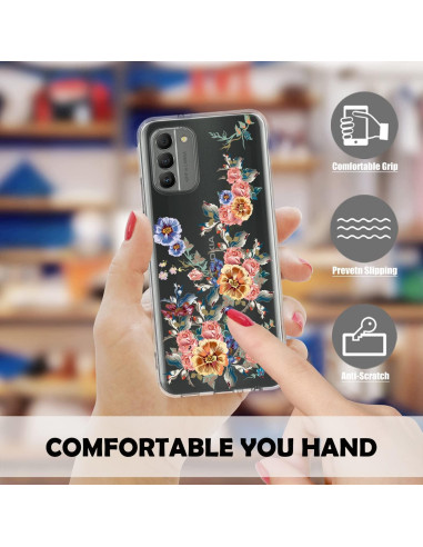 Paquete de 3 Fundas TPU para Nokia G400 5G N1530DL - Protección Clara
