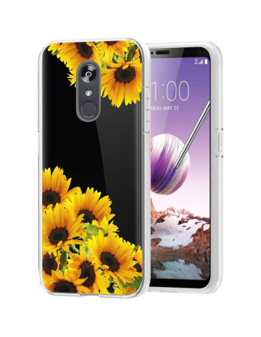 Funda TPU para LG Stylo 4/4 Plus/Q Stylus Girasol Suave