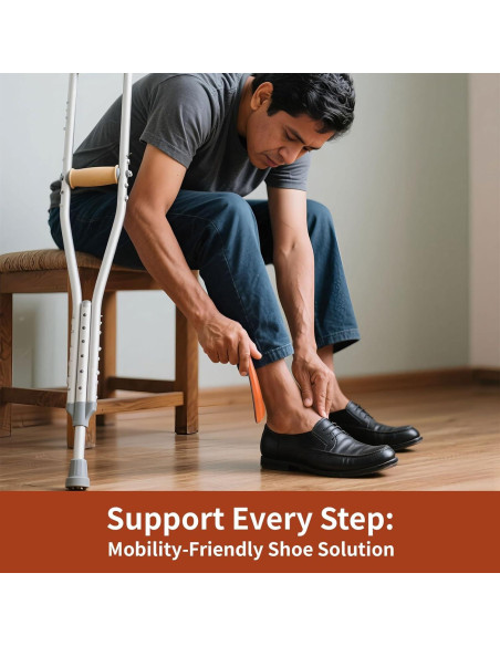 Calzador de Plástico YIZIYAOH 23cm Ultra-Ligero con Agujero